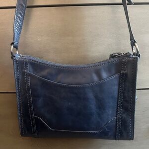 Frye blue leather crossbody  Bag